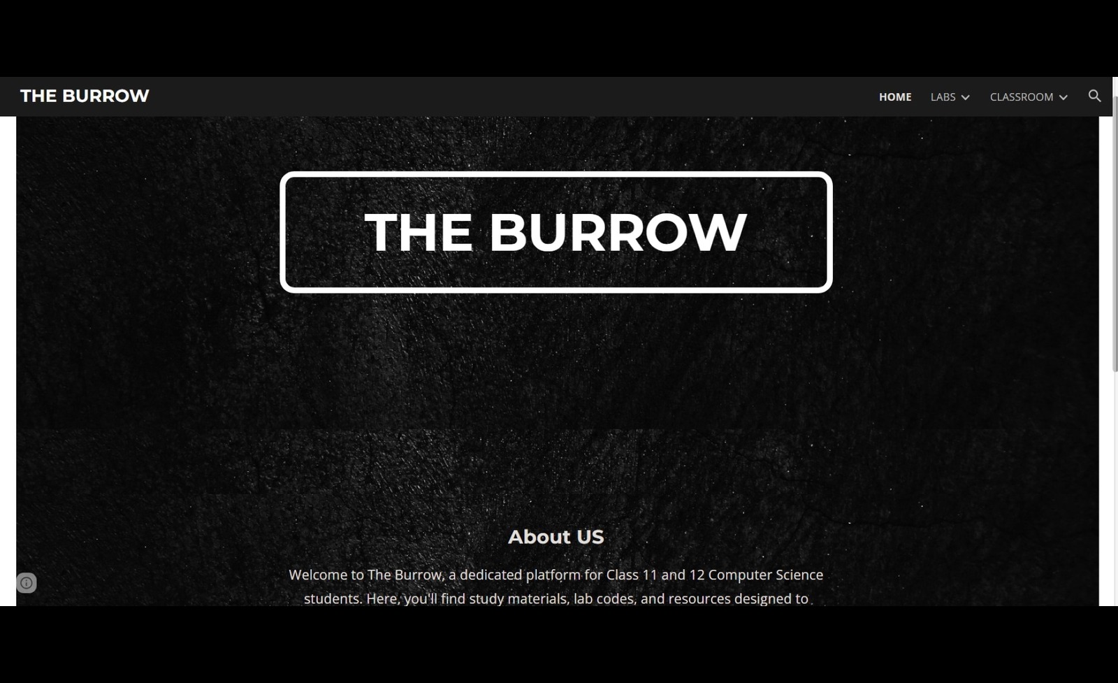 The Burrow project preview